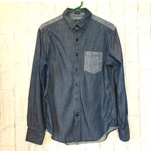 AMERICAN EAGLE 2-Tone Chambray Prep Fit Button-down Shirt